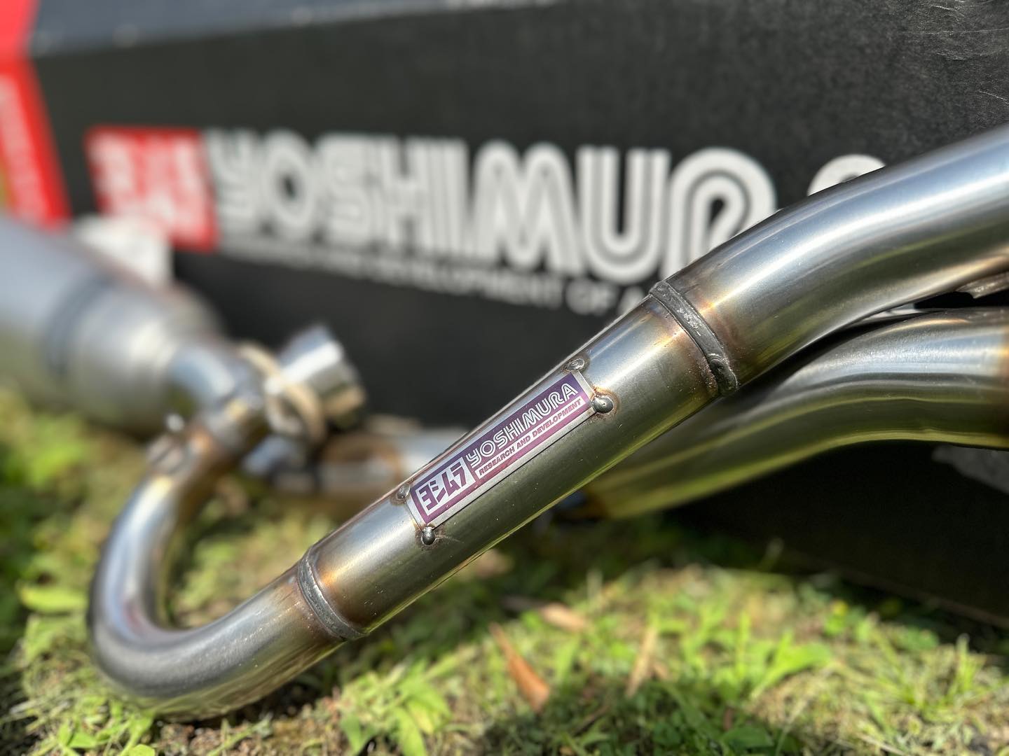 Impianto di scarico completo 2 in 2 da @yoshimura_rd. Grazie @euroracingsrl per ...