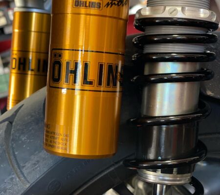 Alla Fabbris Moto anche gli honda SH montano sospensioni Ohlins! @ohlinsracingmo...